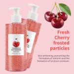 OEM Red Cherry Scrub Body Care Moisturizing Whitening Exfoliating Body Wash