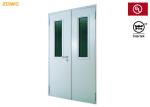 Single Leaf 1.5 Hour UL Listed Fire Rated Doors Mineral Rock Wool