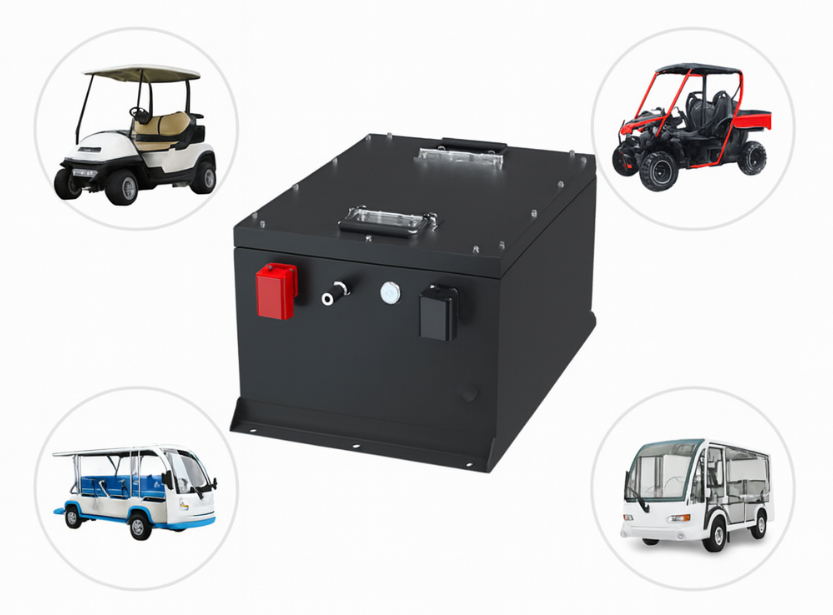 High Performance Power Lithium Battery Pack For Electric 4-Wheeler Vehicles