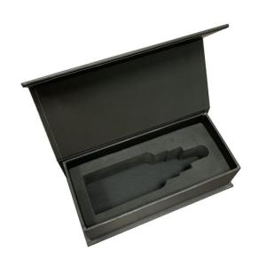 Wholesale ODM Black Hot Stamping Book Shaped Gift Box EE Flute With Foam from china suppliers