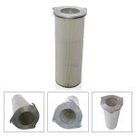 3 Lugs Industrial Air Filter , Aluminum Cap Dust Extraction Filters GTJ3266