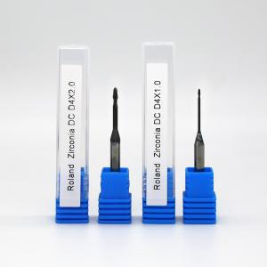 Wholesale D4 Zirconia Milling Bur Tungsten Carbide DC Roland Cutting Bur from china suppliers