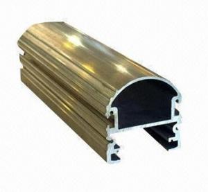 China Steel Polished Structural 6061 Aluminum Profile , Wood Grain Coated Extrusion Aluminum Profiles on sale