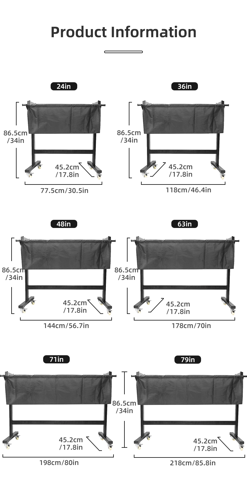 Large Format Manual Rotary Paper Cutter with Multiple Sizes Trimmer Stand