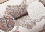 Waterproof Vinyl Country Style Wallpaper with Floral Pattern for Bedroom