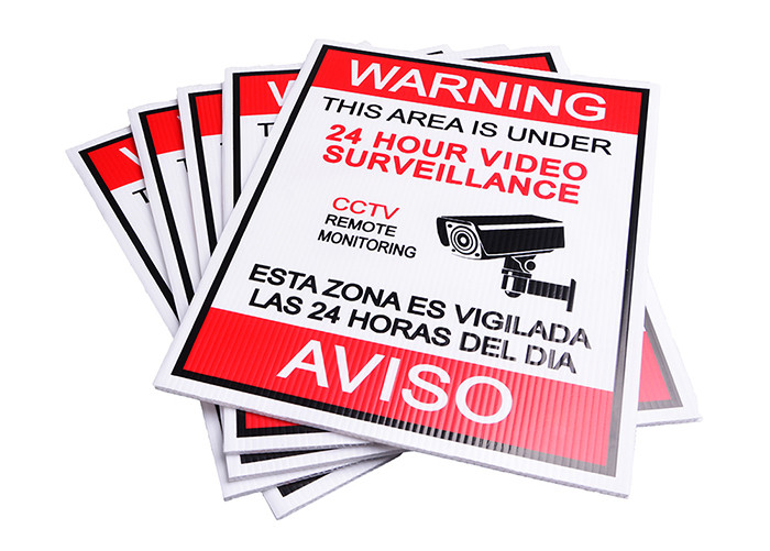 Customized printing outdoor UV resistant warning caution sticker decal
