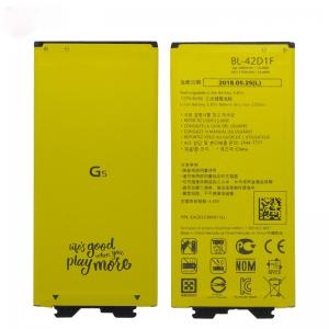 Wholesale H850 H820 H830 LG G5 Battery Replacement 2800mAh  BL 42D1F Battery from china suppliers