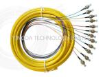 FTTH Optic Fiber Pigtail FC UPC SM Single Mode Simplex 900um LSZH 5M Yellow