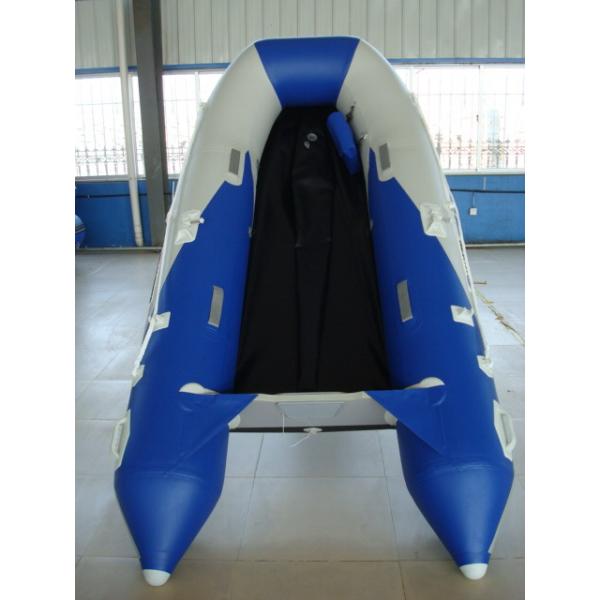 Light Weight Polyester Foldable Inflatable Boat For Aquatic Recreation