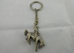 Promotional Gift Fashion Full Relief Horse Man Key Chain, Die Casting with