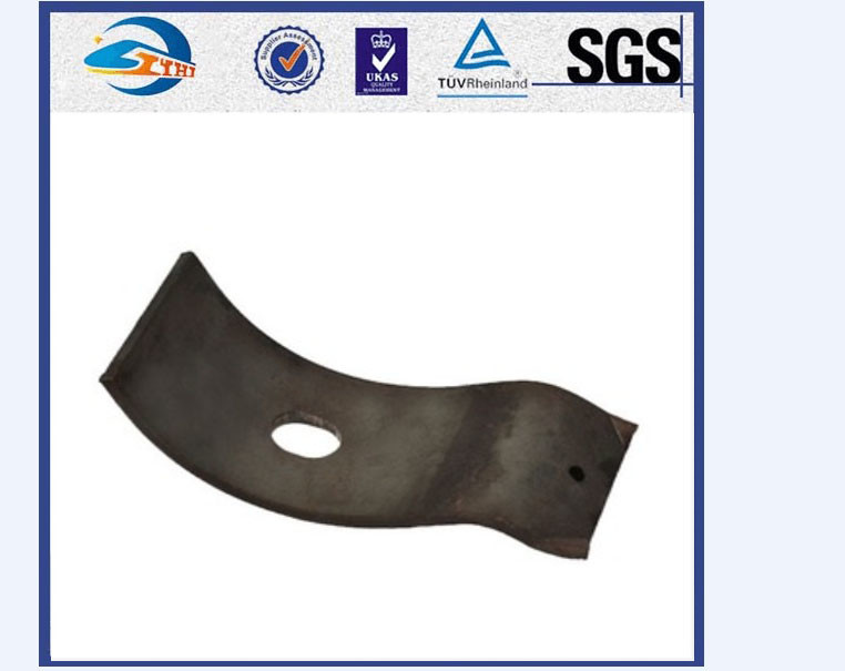 55Si2Mn 38Si7 Elastic Rail Clips Railway Fastening System 44HRC - 48HRC