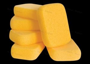 Wholesale Rectangle Tile Grout Sponge Professional Cleaning for Tiles yellow color from china suppliers