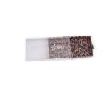 300dpi Eyelash Magnetic Box PET Transparent Leopard Window Gift Boxes