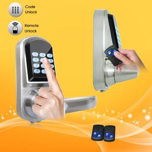 Wholesale High Sensitivity Smart Digital Door Lock , Remote Electronic Door Locks For Homes from china suppliers