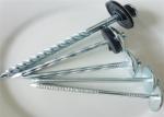 Q235 WoodRoof Diamond Washers Hot Dipped Roofing Nails
