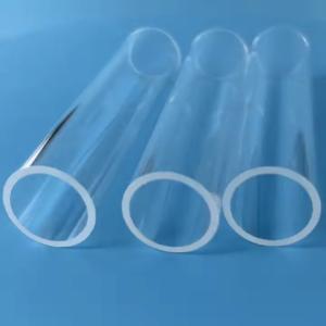 Wholesale Customized Different Diameter Polished Transparent Clear Silica Quartz Glass Tube High Temperature Resistant Quartz Tube from china suppliers