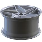 5x130 2 Piece Forged Wheels Silver Alloy Rims 18 Inches