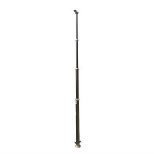 Wholesale 4.2m pneumatic telescopic mast for mobile CCTV trailer 1.5m retracted height CCTV mast electric air compressor driven from china suppliers