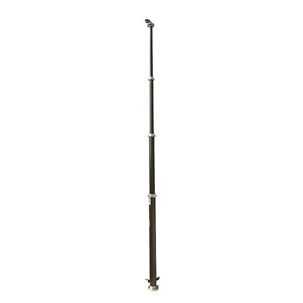 4.2m pneumatic telescopic mast for mobile CCTV trailer 1.5m retracted height