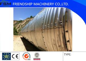 Wholesale 3 Phase Galvanized Steel Silo Roll Forming Machine 380V 50Hz 15 T from china suppliers