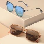 Women'S Fashion Polarized Sunglasses Anti UV Retro Mirror Lens