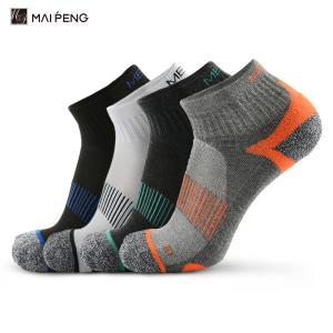 Wholesale Cotton Breathable Sporty Running Socks Sweat Absorbent Athletic Ankle Socks from china suppliers