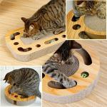 Wooden Cat Toy Ball 5.5*33cm Cute Luxury Style for Interactive Play and