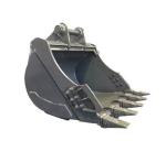 1-5 Ton Excavator Rock Bucket Hardox500 Material Gray Color