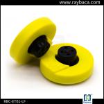 Electronic LF RFID Animal Ear Tag Stable Distance Recognition Small Size For