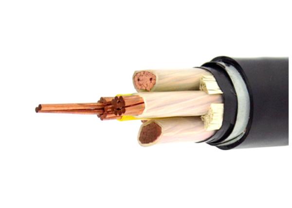 Low Voltage Copper Conductor Steel Tape Armoured Electrical Cable XLPE / PVC