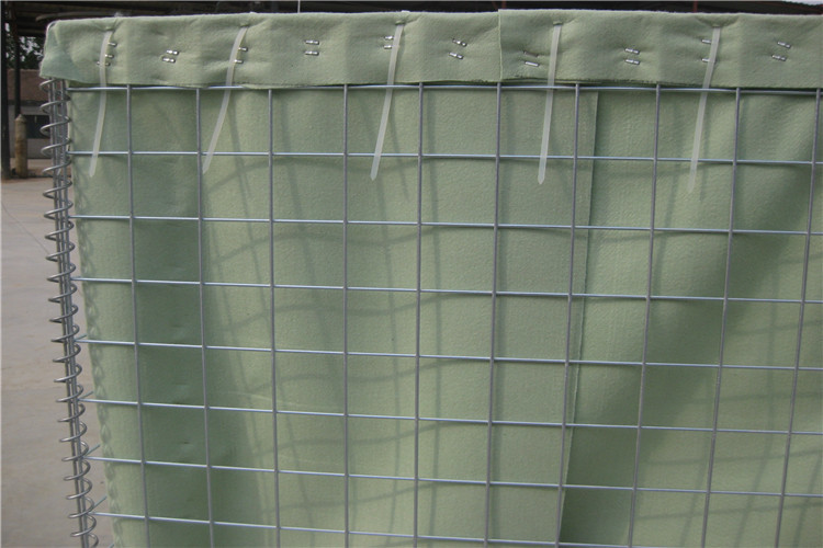 Ballistic Protection Hesco Bastion Wall Galfan Coated Explosion Proof Wall