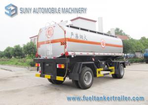Wholesale Chemical Liquid International Tank Trailer Double Full Axle 15000L from china suppliers