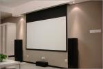 70“ Motorized Cinema Projection Screens / projector screen ceiling mount
