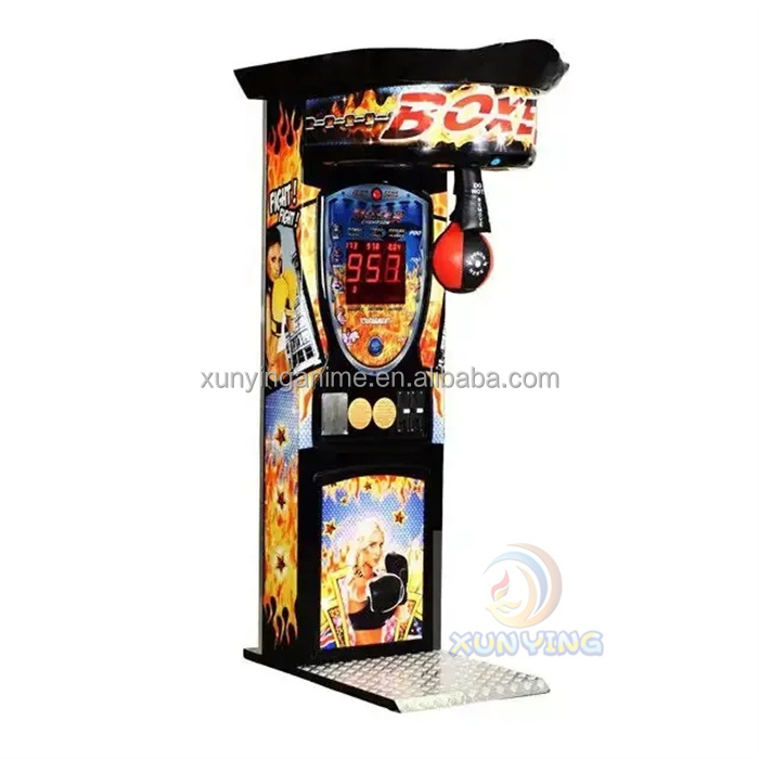 Indoor Electronic Ball Boxing Punch Machine Vending Arcade ODM