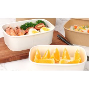 Wholesale Square Kraft Paper Soup Bowl Recycled Matt Laminated Customized from china suppliers
