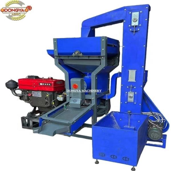 DONGYA AGRO 16hp Commercial Water Cooled diesel Type Rice Mill Machine with