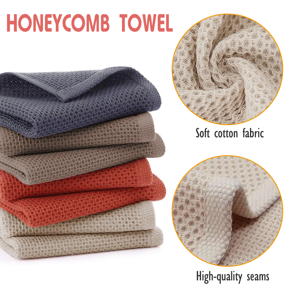 Bulk Cotton Hanging Multi Color Kitchen Dish Towels in QUICK-DRY with Super Absorbent