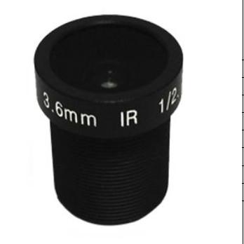Economic 1/2.5" 3.6mm/6mm 3Megapixel M12x0.5 mount Wide Angle IR board lens for