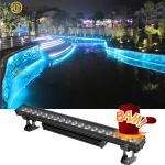 Gross Weight 15kg LED Wall Washer Light Bar 18pcs 12w 4in1 Waterproof Stage