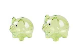 Wholesale Clear Money Safe Piggy Bank , Colorful Childrens Money Boxes Piggy Banks from china suppliers