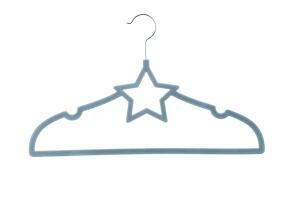 Wholesale Star Shaped Ultra Thin Velvet Space Saving Hangers from china suppliers