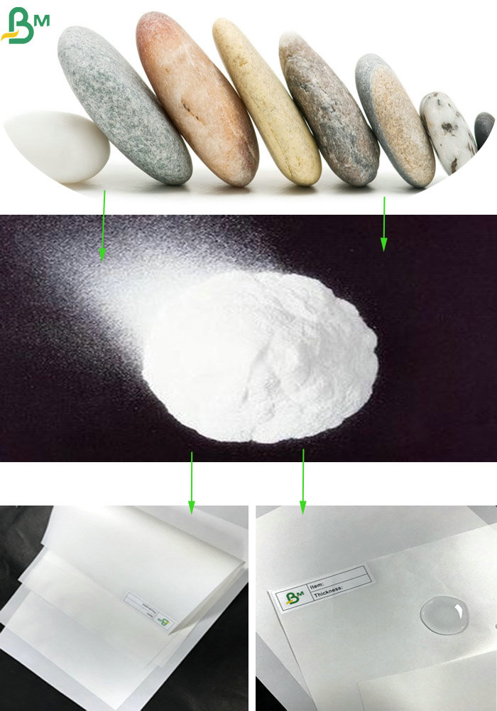 Mineral - Based Nature White Unbleached Stone Paper 120um Waterproof paper sheet