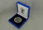 Velvet Box Military Personalized Coins , 3D Zinc Alloy Die Casting And Antique
