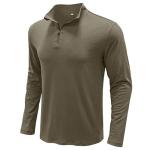 OEM maufactory Autumn Winter European American Stand Up Collar Solid Color POLO
