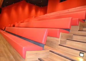 Wholesale Smart Upgrades Telescopic Gym Bleachers / Optional Folding Temporary Grandstand Seating from china suppliers