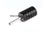 Black Aluminium Disposable Tattoo Grips 25mm / 30mm / 35mm Width Easy Installati