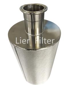 Wholesale Special Five Layer Metal Sintered Filter Element Folding Type from china suppliers