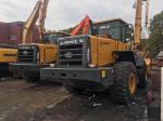 Diesel Engine Used Wheel Loaders / SDLG LG956L Compact Wheel Loader