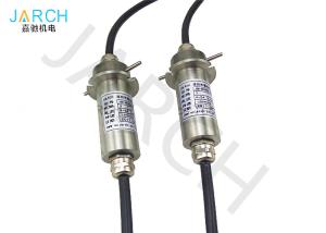 Wholesale Flange Mounted Through Bore Slip Ring IP68 Waterproof 10m For 3D Rotary Fountain from china suppliers