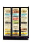 3 Door Glass Luxury Custom Bar Fridge Energy Cold Drink Refrigerator